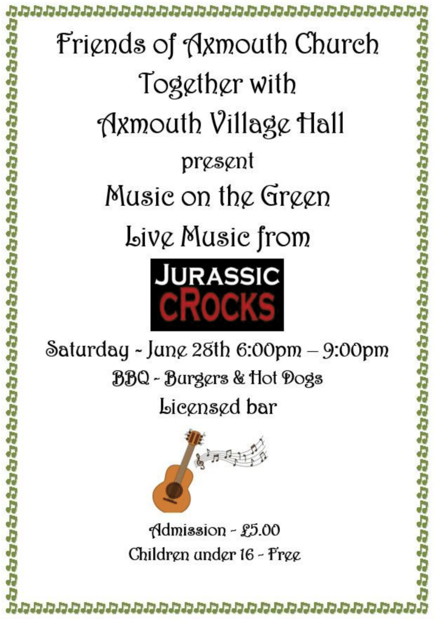 Music on the Green 28 Jun 2025