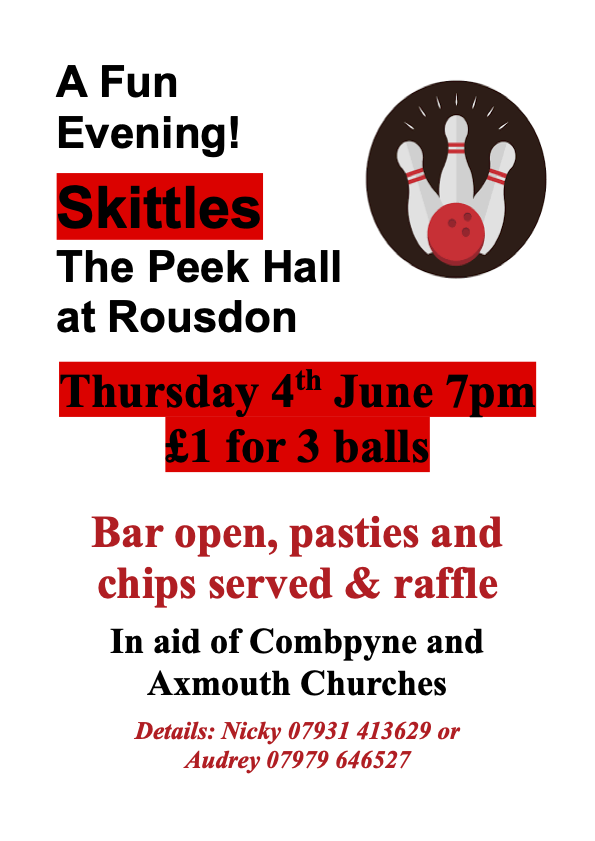Skittles at Rousdon